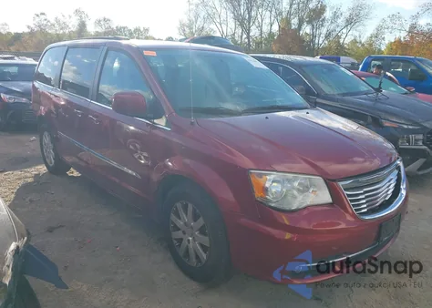 2014 Chrysler Town & Country Touring из США, поврежденный, VIN 2C4RC1BG6ER445659